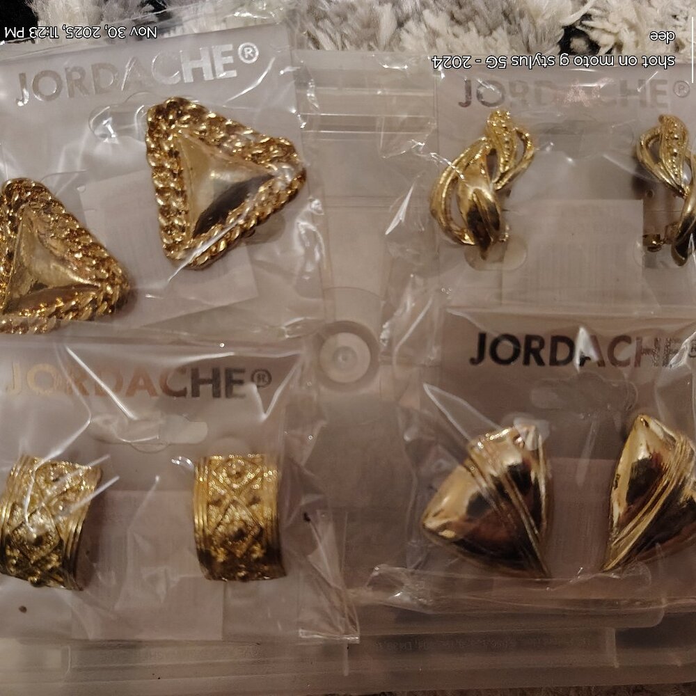 vintage clip earrings